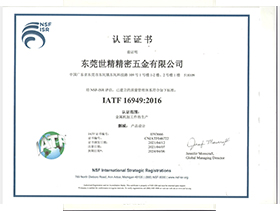 NSF-ISP質量（liàng）管理體係認證
